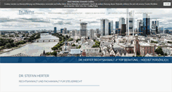 Desktop Screenshot of drherter.com